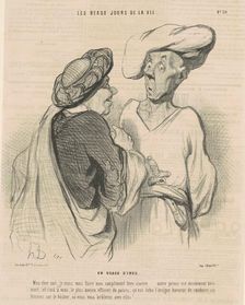 Un usage d'Inde, 19th century. Creator: Honore Daumier