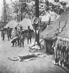 'Un village de Basutos; Afrique Australe 1914. Creator: Unknown