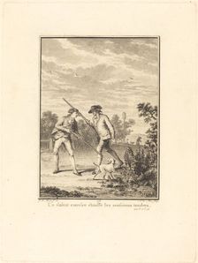 Un violent exercice étouffe les sentimens tendres, 1778. Creator: Noel Le Mire