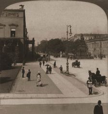 Unter den Linden, Berlin 1903. Creator: Works and Sun Sculpture Studios