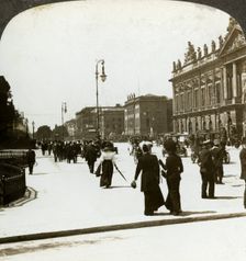Unter den Linden, Berlin, Germany.Artist: Underwood & Underwood