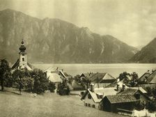 Unterach am Attersee, Upper Austria, c1935. Creator: Unknown