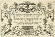 Unterschiedliche Neue Inventionen, before 1697. Creator: Johannes Andreas Pfeffel