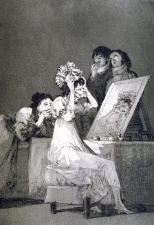 Until death 1799. Artist: Francisco Goya