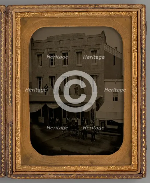 Untitle (Empire Hotel, San Francisco), 1850-1855. Creator: Unknown.
