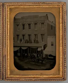 Untitle (Empire Hotel, San Francisco), 1850-1855. Creator: Unknown