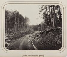 Untitled, 1862. Creator: James Fitzallen Ryder (American, 1826-1904); Atlantic and Great Western Railway