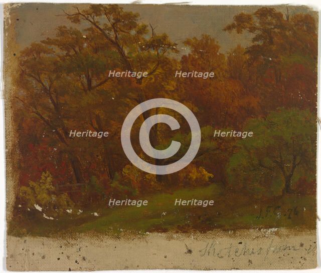 Untitled, 1876. Creator: Jasper Francis Cropsey.