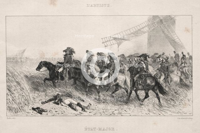 Untitled, 1837. Creator: Auguste Raffet (French, 1804-1860).