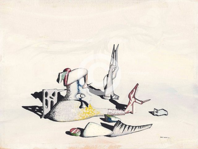 Untitled, 1943. Creator: Tanguy, Yves (1900-1955).