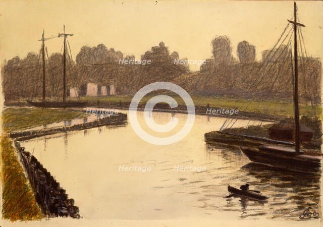 (Untitled), 1902. Creator: Oscar Bluemner.