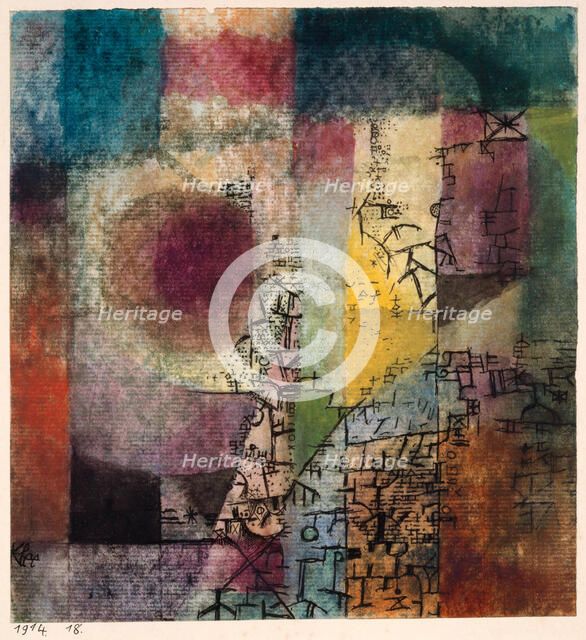 Untitled, 1914. Creator: Klee, Paul (1879-1940).