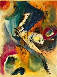 Untitled, 1915. Creator: Kandinsky, Wassily Vasilyevich (1866-1944)