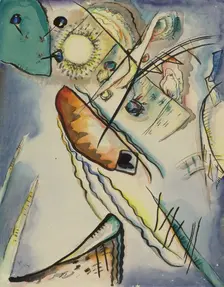 Untitled, 1916. Artist: Kandinsky, Wassily Vasilyevich (1866-1944)