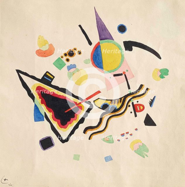 Untitled, 1921. Creator: Kandinsky, Wassily Vasilyevich (1866-1944).