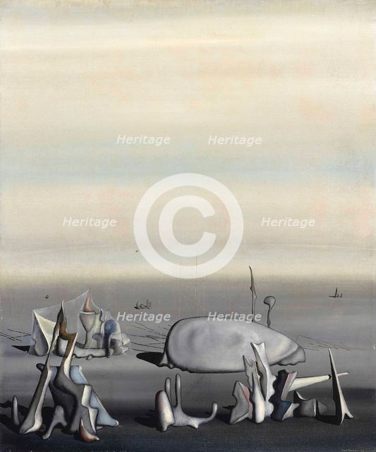 Untitled, 1935. Creator: Tanguy, Yves (1900-1955).