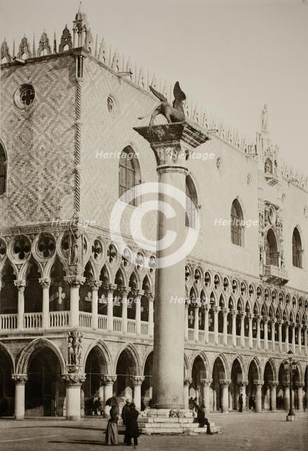 Untitled (27), c. 1890. [Doge's Palace, Venice].  Creator: Unknown.