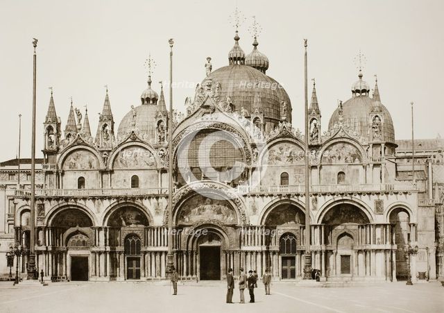 Untitled (32), c. 1890. [St Mark's Basilica, Venice].  Creator: Unknown.