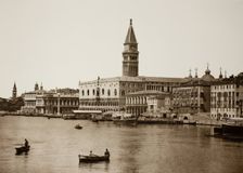 Untitled (99), c. 1890. [Doge's Palace and Grand Canal, Venice]. Creator: Unknown