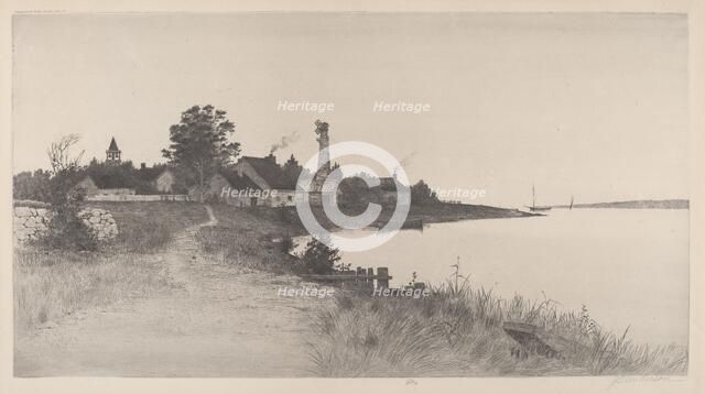 Untitled (Coastal Scene), 1891. Creator: John O. Anderson.