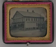Untitled (Commercial Building, Bridgewater, Massachusetts), 1855. Creator: L. Bradford Howard