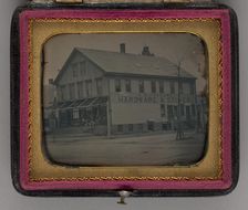Untitled (Commercial Building, Bridgewater, Massachusetts), 1855. Creator: L. Bradford Howard