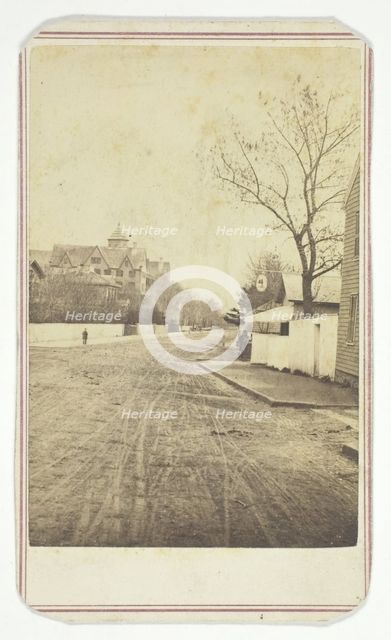 Untitled (carriage tracks), 1850-1880s.  Creator: Joshua Appleby Williams.