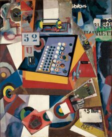 Untitled (Cash Register) , c1917. Creator: Souza-Cardoso, Amadeo de (1887-1918)