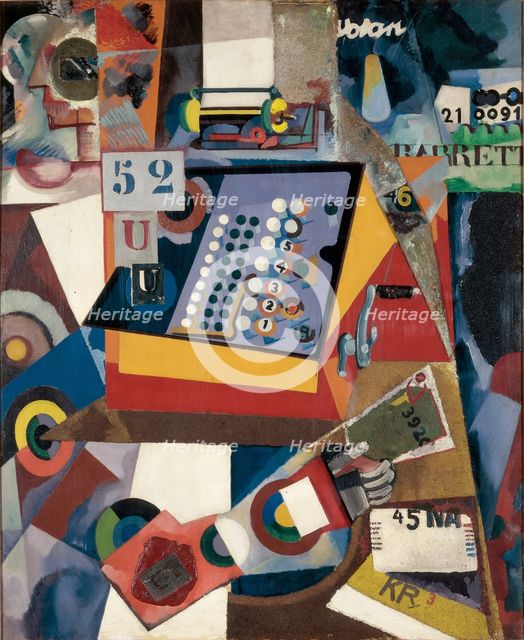 Untitled (Cash Register) , c1917. Creator: Souza-Cardoso, Amadeo de (1887-1918).
