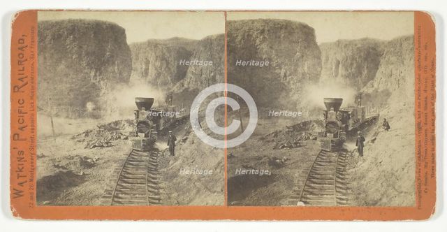Untitled (Central Pacific Railroad), 1864/69, printed 1870. Creator: Alfred A. Hart.