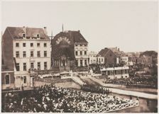 Untitled (Ceremony of Thanksgiving), July 1856. Creator: Louis Pierre Théophile Dubois de Nehaut (Belgian, 1799-1872)