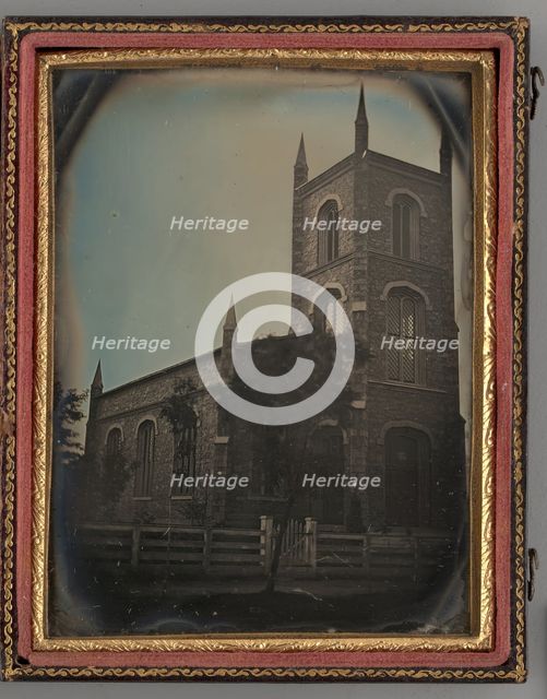Untitled (Church), 1855. Creator: Unknown.