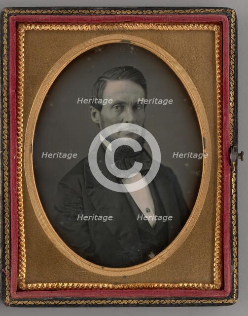 Untitled (Clement L. Vallandigham, Congressman from Ohio), 1855. Creator: Unknown.