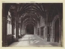 Untitled [cloisters], 1860/94. Creator: Francis Bedford