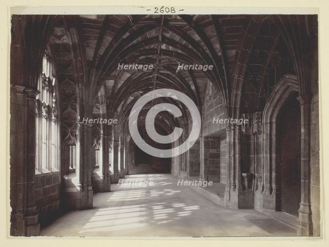 Untitled [cloisters], 1860/94.  Creator: Francis Bedford.