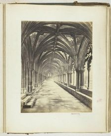 Untitled [cloisters], 1868. Creator: Georgina Cowper