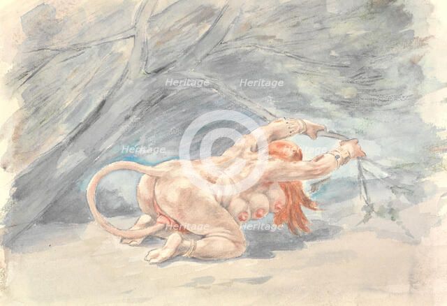 Untitled, . Creator: Felicien Joseph Victor Rops Félicien Rops.