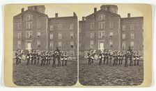 Untitled [Alfred Centre Cornet Band], late 19th century. Creator: Irving Saunders