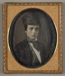 Untitled (Boy with Hat), 1839/60. Creator: Unknown