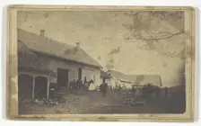 Untitled (barn exterior), mid-late 19th century. Creator: Harwood & Stone