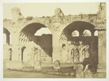Untitled (Basilica of Maxentius), c. 1857. Creator: Robert MacPherson