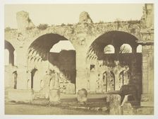 Untitled (Basilica of Maxentius), c. 1857. Creator: Robert MacPherson