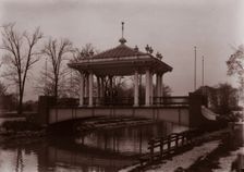 Untitled (Belle Isle band shell, Detroit, Michigan), between 1910 and 1935, printed c1975. Creator: Wendell Hotter
