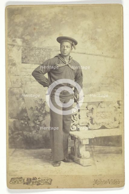 Untitled (Black Sailor), 1875/99. Creator: Chute & Brooks.