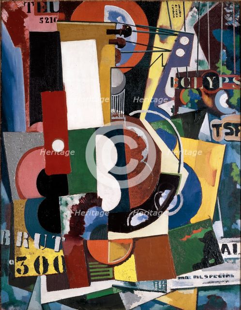 Untitled (BRUT 300 TSF) , c1917. Creator: Souza-Cardoso, Amadeo de (1887-1918).
