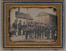 Untitled (Brass Band), 1852. Creator: Unknown