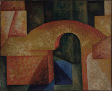 Untitled (Bridge) , 1914. Creator: Souza-Cardoso, Amadeo de (1887-1918)