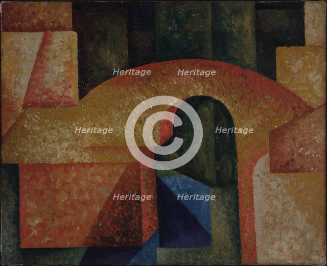 Untitled (Bridge) , 1914. Creator: Souza-Cardoso, Amadeo de (1887-1918).
