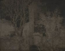 Untitled [building and trees], 1860s. Creator: Unknown