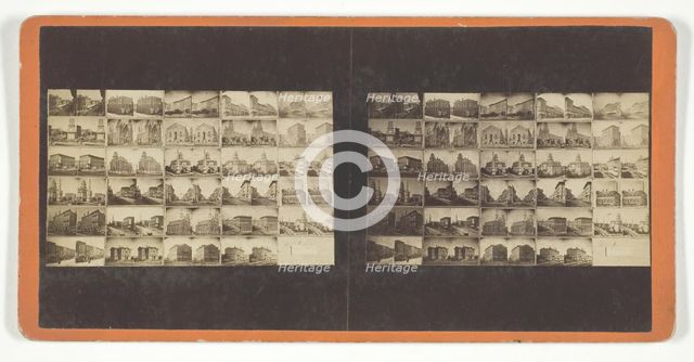 Untitled [buildings], late 19th century.  Creator: C. H. Wareham.